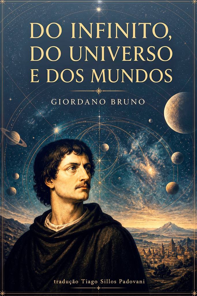 Capa de Do Infinito, do Universo e dos Mundos